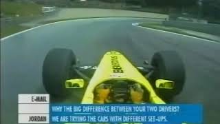 F1 1995 - 2005 Jordan V10 Onboard Engine Sounds