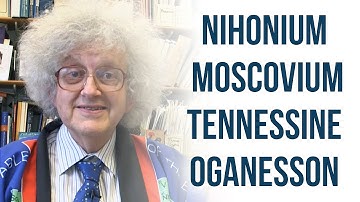 New Elements Named - Periodic Table of Videos