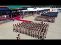 Military precision: KDF recruits put on a show during their pass-out parade in Eldoret