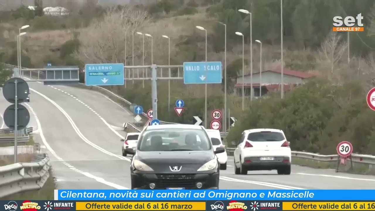 Cilentana, novità sui cantieri ad Omignano e Massicelle