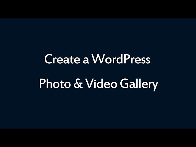 WordPress Gallery