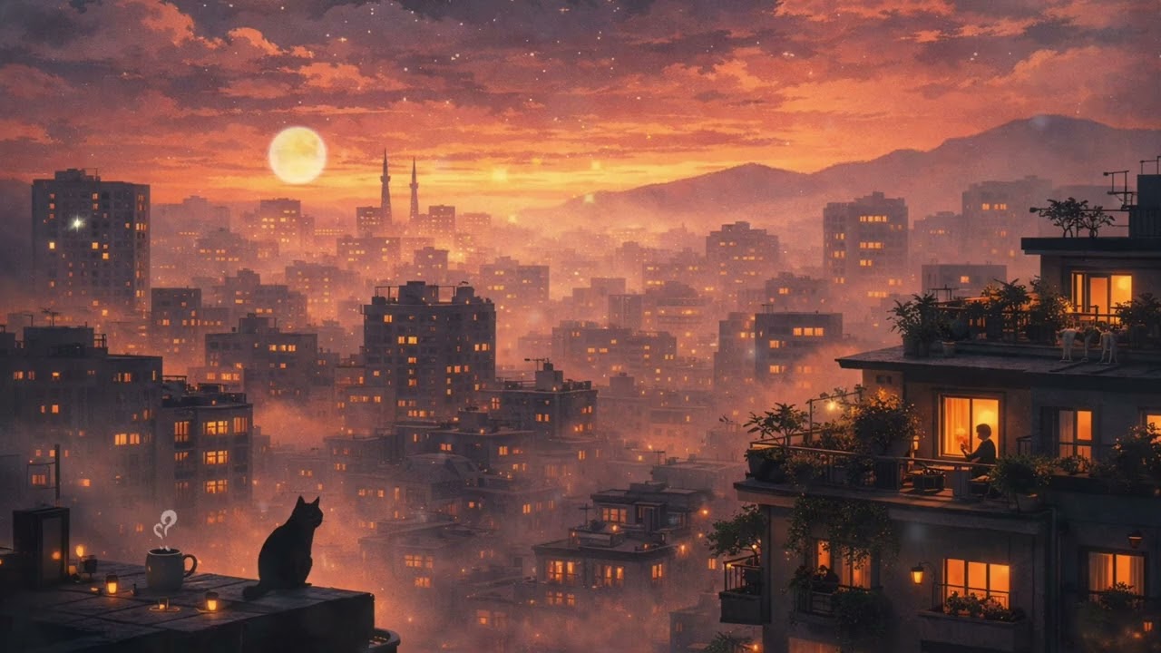 🌆 Lofi Hip Hop – Emotional Reset | Cozy Night Beats to Relax