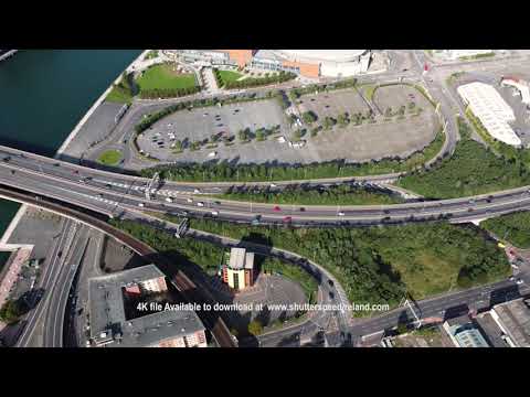 Aerial video of