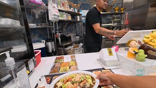 Having Dinner at a Lao Restaurant in Fresno | Thum Pho | Chicken Curry Noodle Soup | Sandy Chili 🌶️ 