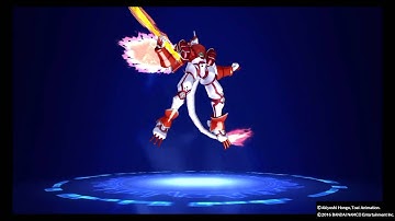 Digimon Story Cyber Sleuth : Burst Mode Digivolving ShineGreymon & MirageGaogamon