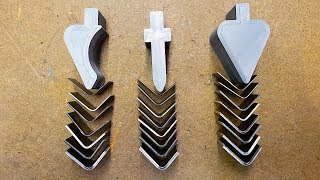 Bending Thick Steel with 3D Printed Tools - Prusa PLA