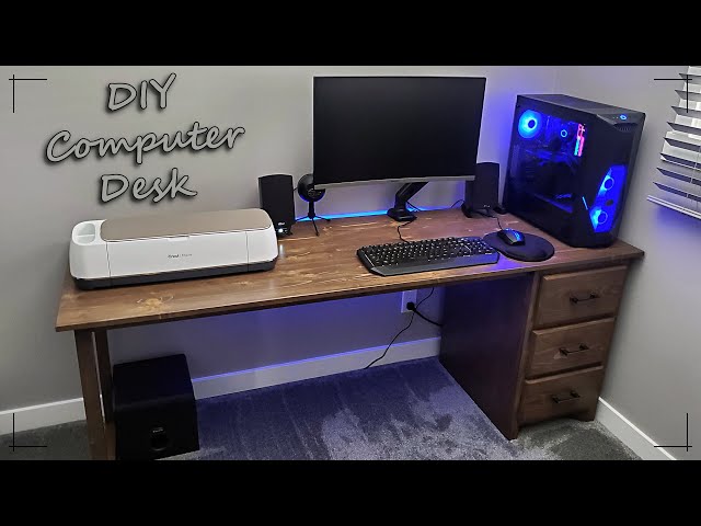 Diy Computer Desk Cable Management Storage Led S 13 Steps With Pictures Instructables Diy Computer Desk Cable Management, Computer Desk Cable Management Reddit