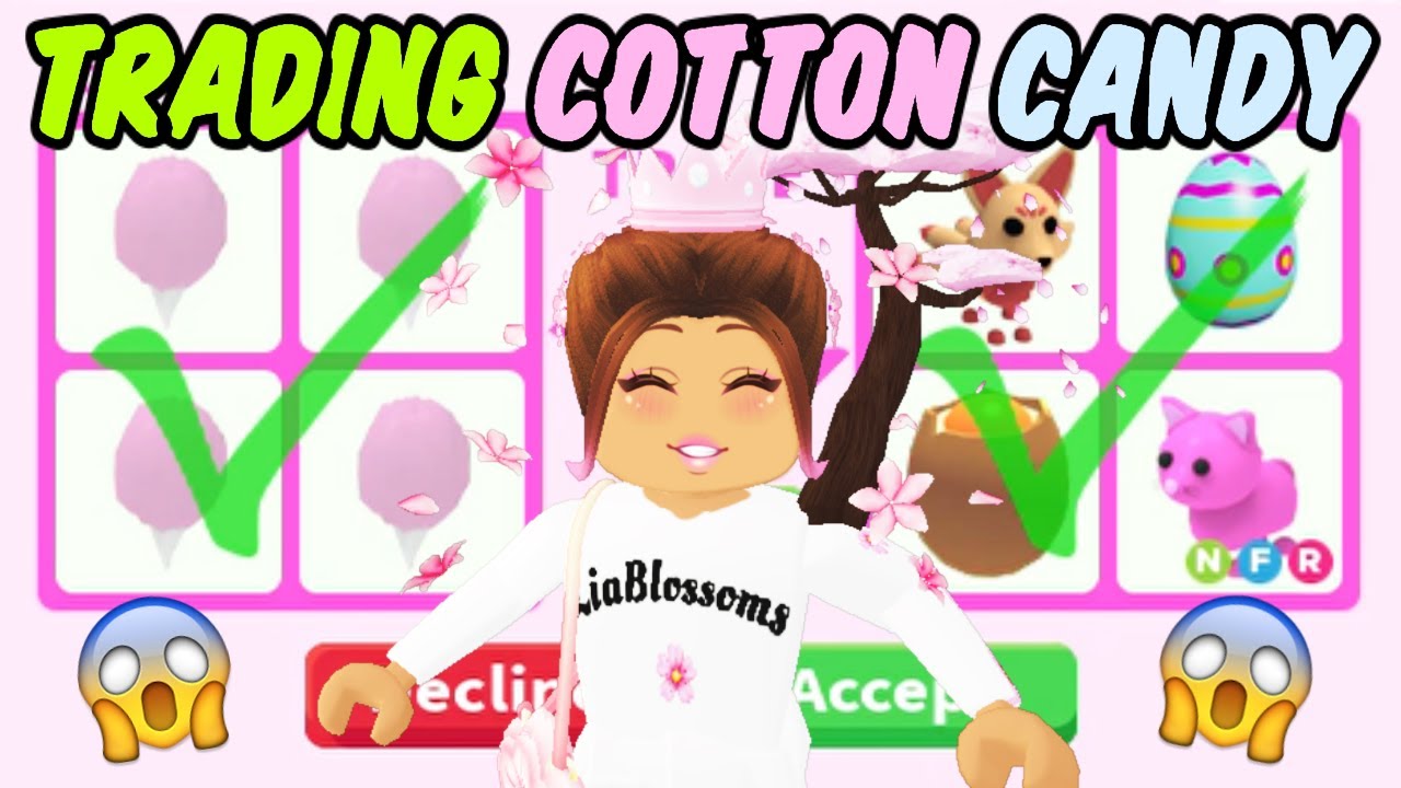What People Trade For COTTON CANDY On ADOPT ME Successful Trades