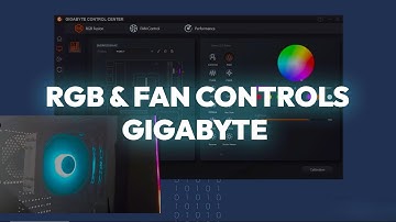 How to Control RGBs and Fan Speed on a GIGABYTE Motherboard (GCC)