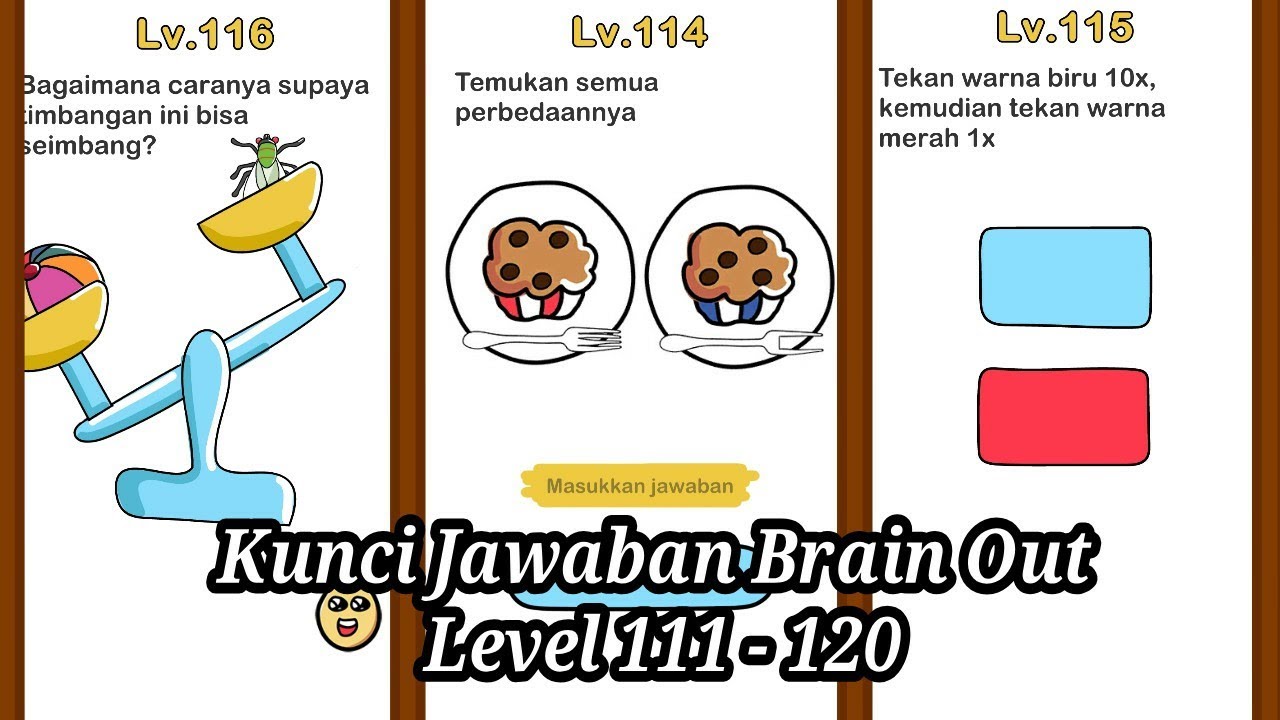 Kunci Jawaban Brain Out Level 115 Bahasa Indonesia - Belajar Saja