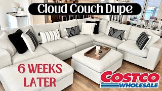 Costco Thomasville Cloud Couch Dupe                 6 Week Update