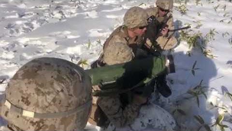 US Marines Conduct Javelin Live Fire Test
