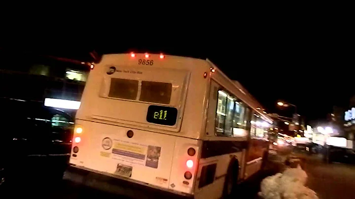 MTA NYCT 1999 OBI Orion 05.501 CNG #9856 on the B11 (3-10-2012)