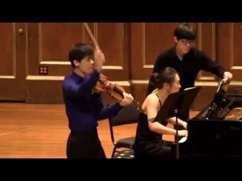 Beethoven Sonata No. 9 Kreutzer Angelo Xiang Yu Mei Rui Jordan Hall