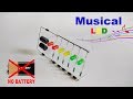 Musical LED Without Battery..How To Make Diy Music Reactive LED At Home..[Hindi]