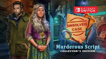 Unsolved Case: Murderous Script Gameplay Nintendo Switch