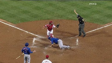 NYM@PHI: Lagares doubles to give the Mets a 4-3 lead