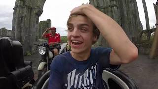 DO IT FOR HAGRID!! | Opening Day of Hagrid's Magical Creatures Motorbike Adventure