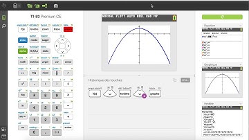 Tangente avec la TI-83 Premium CE