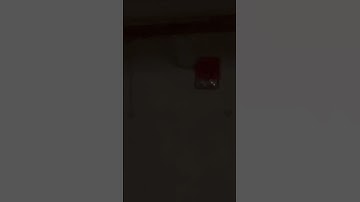 Loud Simplex Horn Strobe Going Off