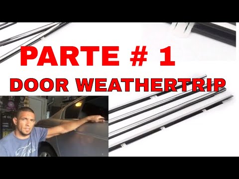 Video: ¿Cómo puedo arreglar la goma de la ventana de mi coche?