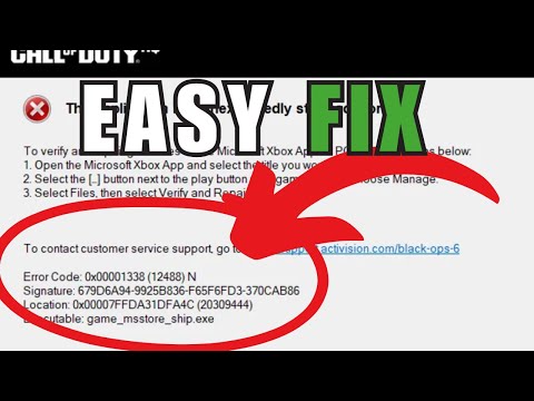 How to Fix Error Code 0x00001338 in Call of Duty Games (MW2, MW3, BO6, and More!)