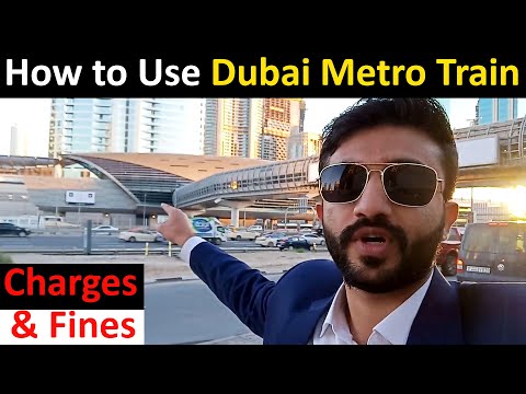 Video: How To Use The Dubai Metro