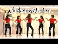 Chicken Walk Jive line dance(Improver/Intermediate) 치킨 웍 자이브🐔🐤🐣라인댄스