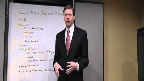 How to File a Divorce in Virginia