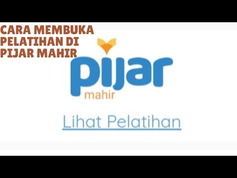 cara mengikuti pelatihan di pijar mahir prakerja