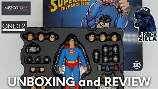 MEZCO TOYZ Superman: Man of Steel Edition | DC Comics One:12 Collective | Unboxing & Review