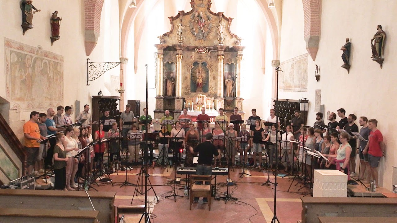 Wolfram Buchenberg (*1962) - Aber heidschi bumbeidschi für 8-st. gem. Chor