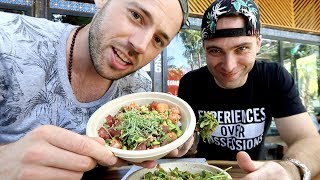 CRACKING GOOD Poke Bowls & Cones at KRAKEN LAB | Miami, Florida