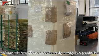 Orders are being shipped out  batches by batches, and new printer orders are  into production