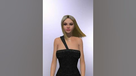 Simple Carrara Dynamic Long Hairstyle with Wind Tests
