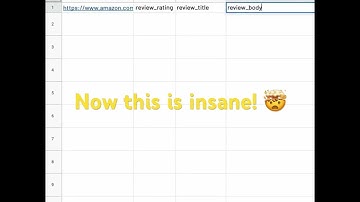 Export your Amazon reviews in Google sheets in 5 Minutes! #Importfromweb #amazonseller #d2fmodel