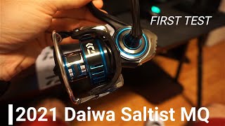 Unboxing the 2021 Daiwa Saltist MQ - Tested On A BEAST Immediately - A First Look & Specs