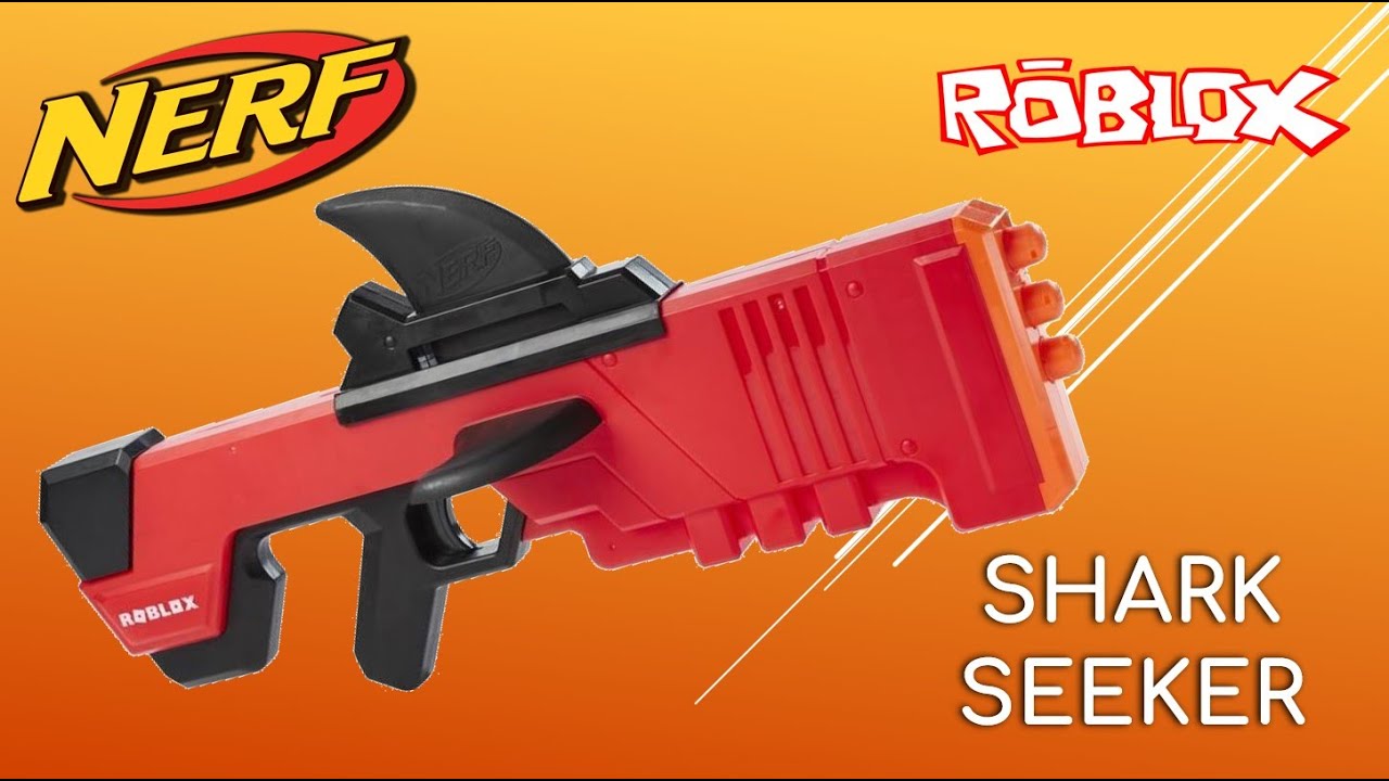 Nerf Roblox MM2 Shark Seeker Review and Firing Demo [4K] 