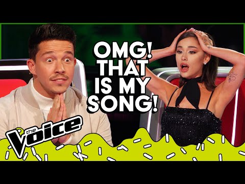 Download Surprising the Coaches with their OWN SONGS in the Blind Auditions of The Voice | Top 10