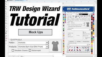 Mock Ups | Quick Mockups | TRW Design Wizard 5.0 Pro Vector Software for CorelDRAW