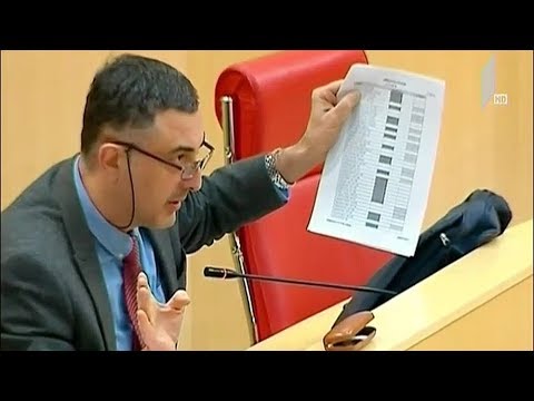 პარლამენტის სხდომა