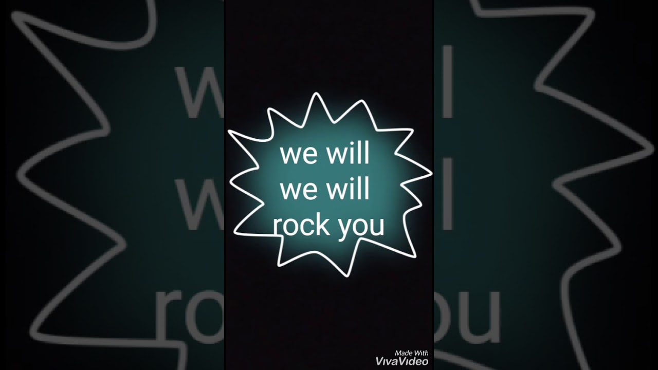We will we will rock you YouTube We will we will rock you YouTube