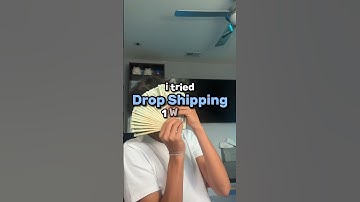 Drop shipping until I make $1k/day