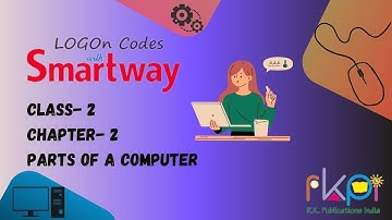 Parts Of a Computer || Class - 2, Chapter - 2 || LOGON Codes with Smartway