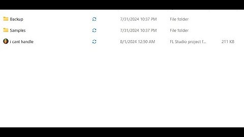 how to fix fl studio projects syncing with onedrive