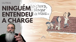 FOLHA de SÃO PAULO faz CHARGE de MAU GOSTO criticando ESPANTALHO da ESQUERDA sobre BOLSONARO