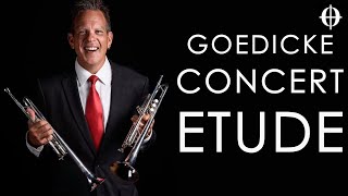 GOEDICKE: CONCERT ETUDE FOR TRUMPET &amp; PIANO