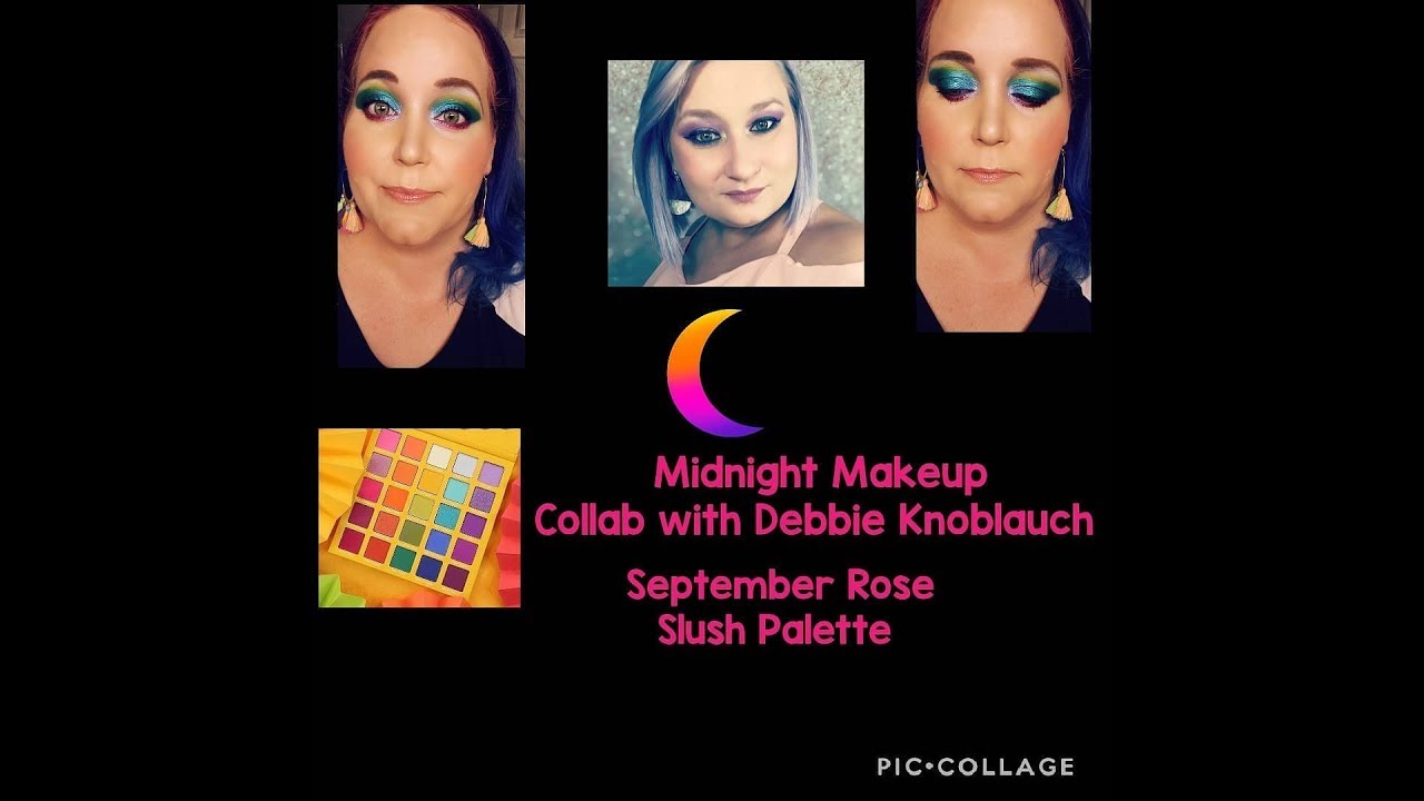 September Rose Slush Palette | Collab with Debbie Knoblauch | Midnight Makeup