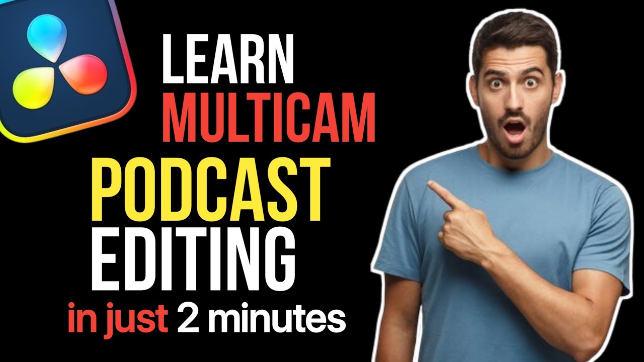 How to use MULTICAM & PODCUST EDITING in DaVinci Resolve (Hindi ...
