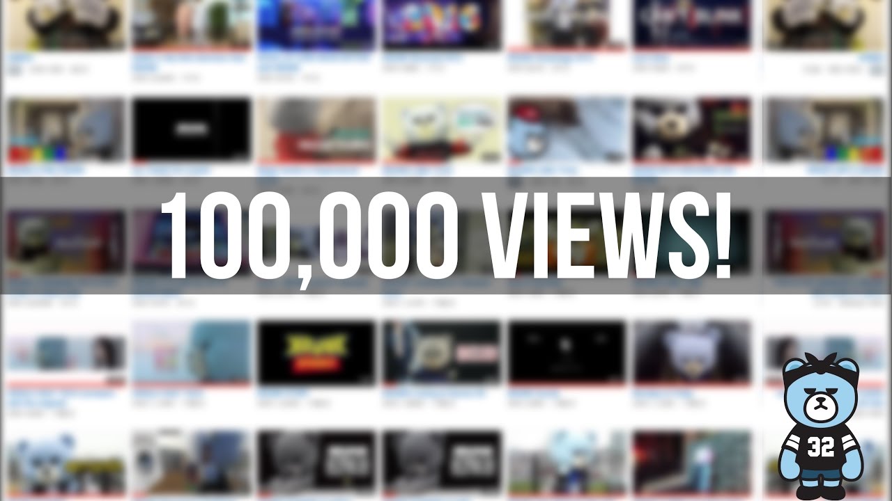 100,000 views! - YouTube